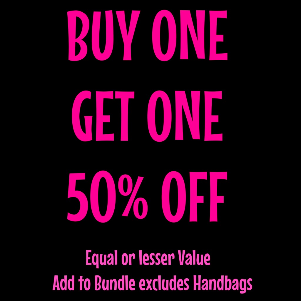 Buy One Item Get One In Same Category Half Off Add To A Bundle